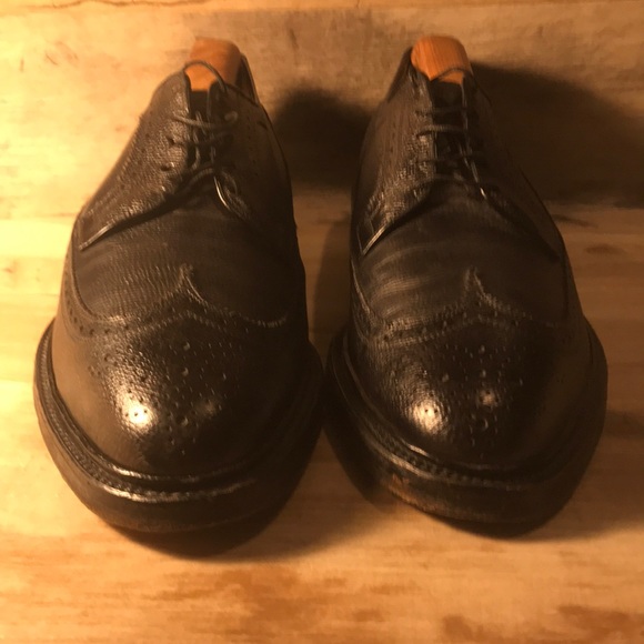 Allen Edmonds Size 9c MacNeil Black Shoes EUC main image 7